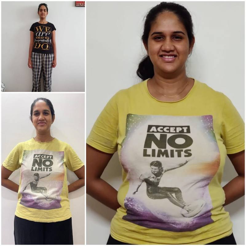 A real client transformation achieved through PSV Lifestyle Systems coaching.